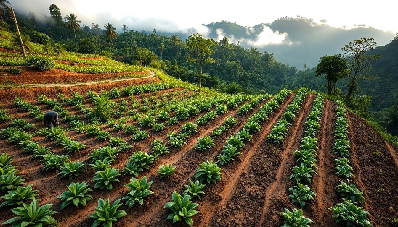 Cara Menanam Cengkeh di Tanah Terbuka (c) Ilustrasi AI