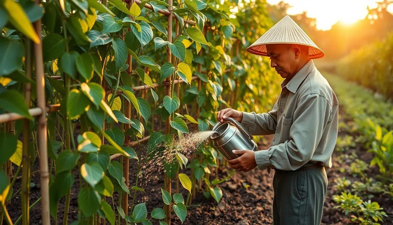 Teknik Perawatan untuk Pertumbuhan Optimal (c) Ilustrasi AI