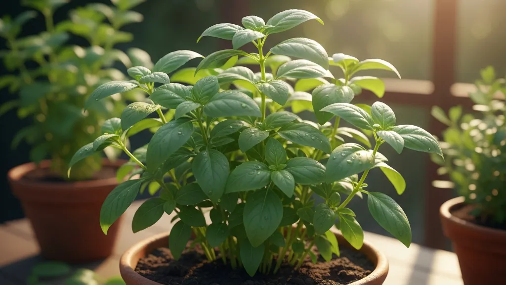 Mengenal Tanaman Kemangi dan Kebutuhan Tumbuhnya (c) Ilustrasi AI