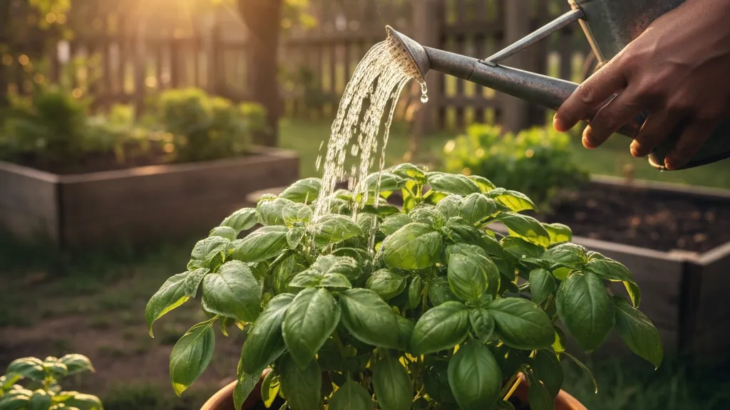 Perawatan Tanaman Kemangi agar Tumbuh Subur (c) Ilustrasi AI