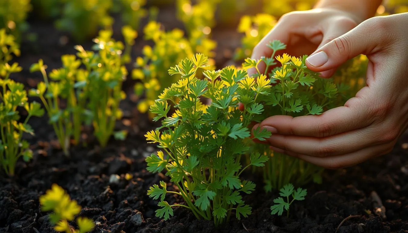 Waktu dan Teknik Panen Daun Ketumbar yang Tepat (c) Ilustrasi AI