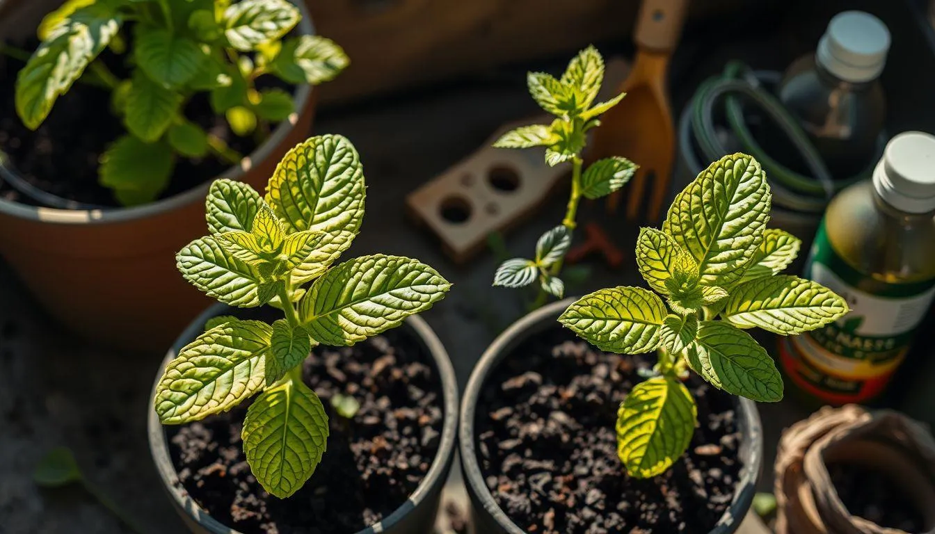 Masalah Umum dalam Menanam Daun Mint dan Solusinya (c) Ilustrasi AI