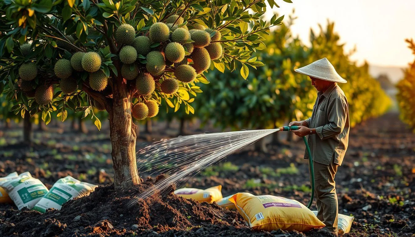 Perawatan dan Pemeliharaan Tanaman Durian (c) Ilustrasi AI