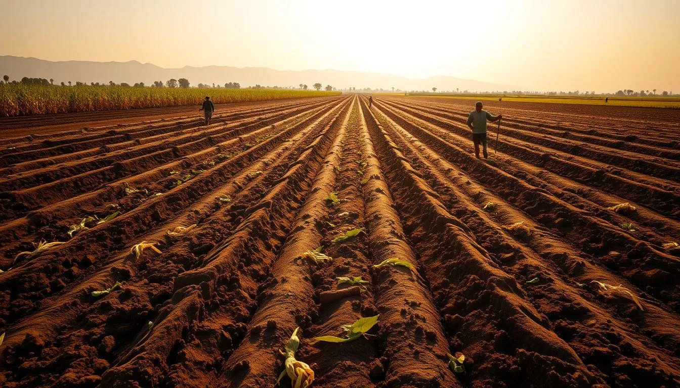 Cara Menanam Jagung di Tanah Terbuka (c) Ilustrasi AI