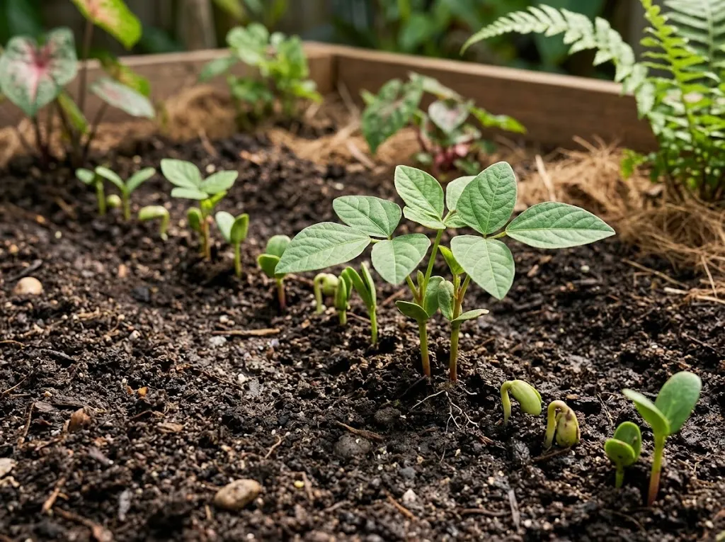 Cara Menanam Kacang Bambara di Kebun Rumah (AI generated)