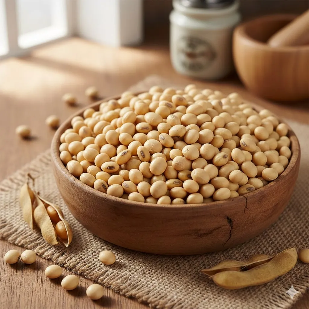 Teknik Penanaman Kacang Kedelai yang Benar (c) Ilustrasi AI