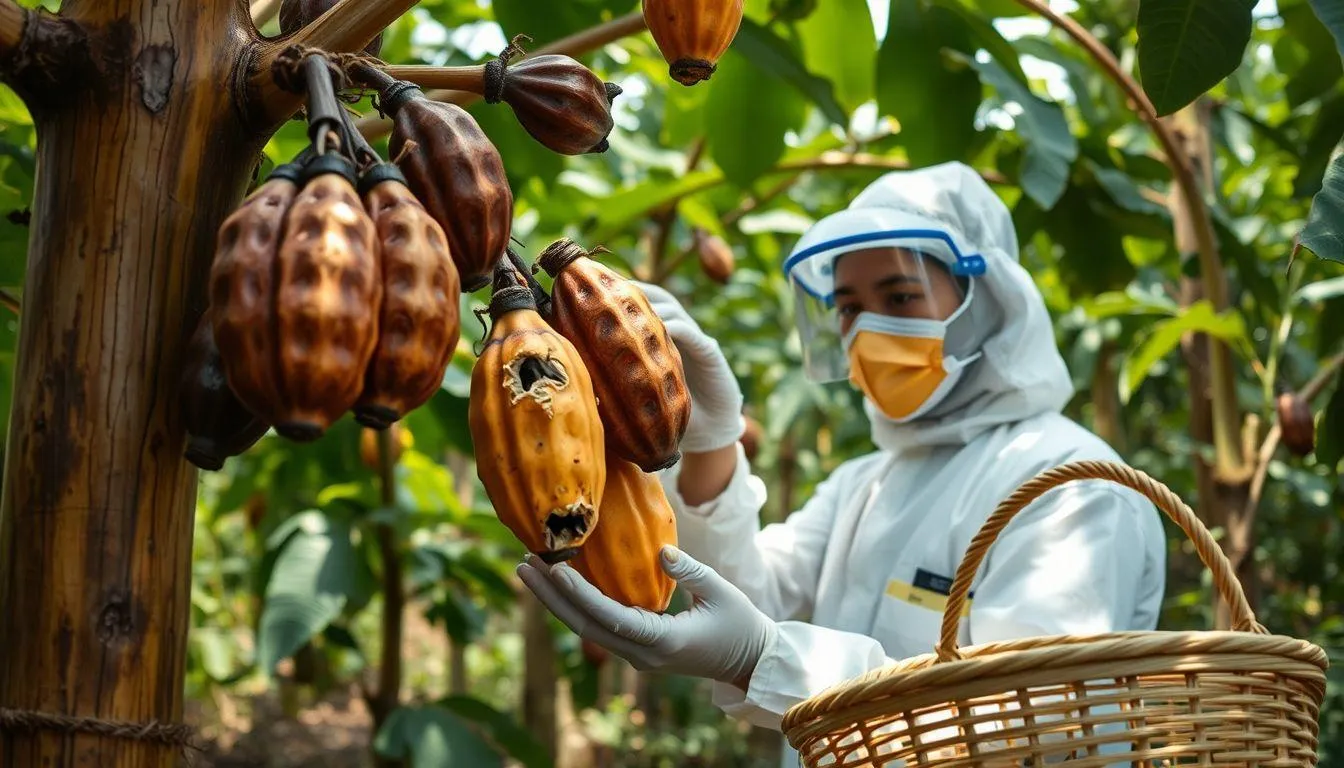 Pengendalian Hama dan Penyakit Kakao (c) Ilustrasi AI
