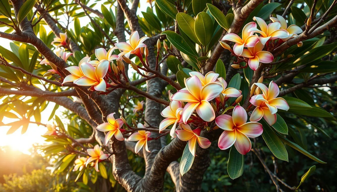 Mengenal Tanaman Kamboja dan Karakteristiknya (c) Ilustrasi AI