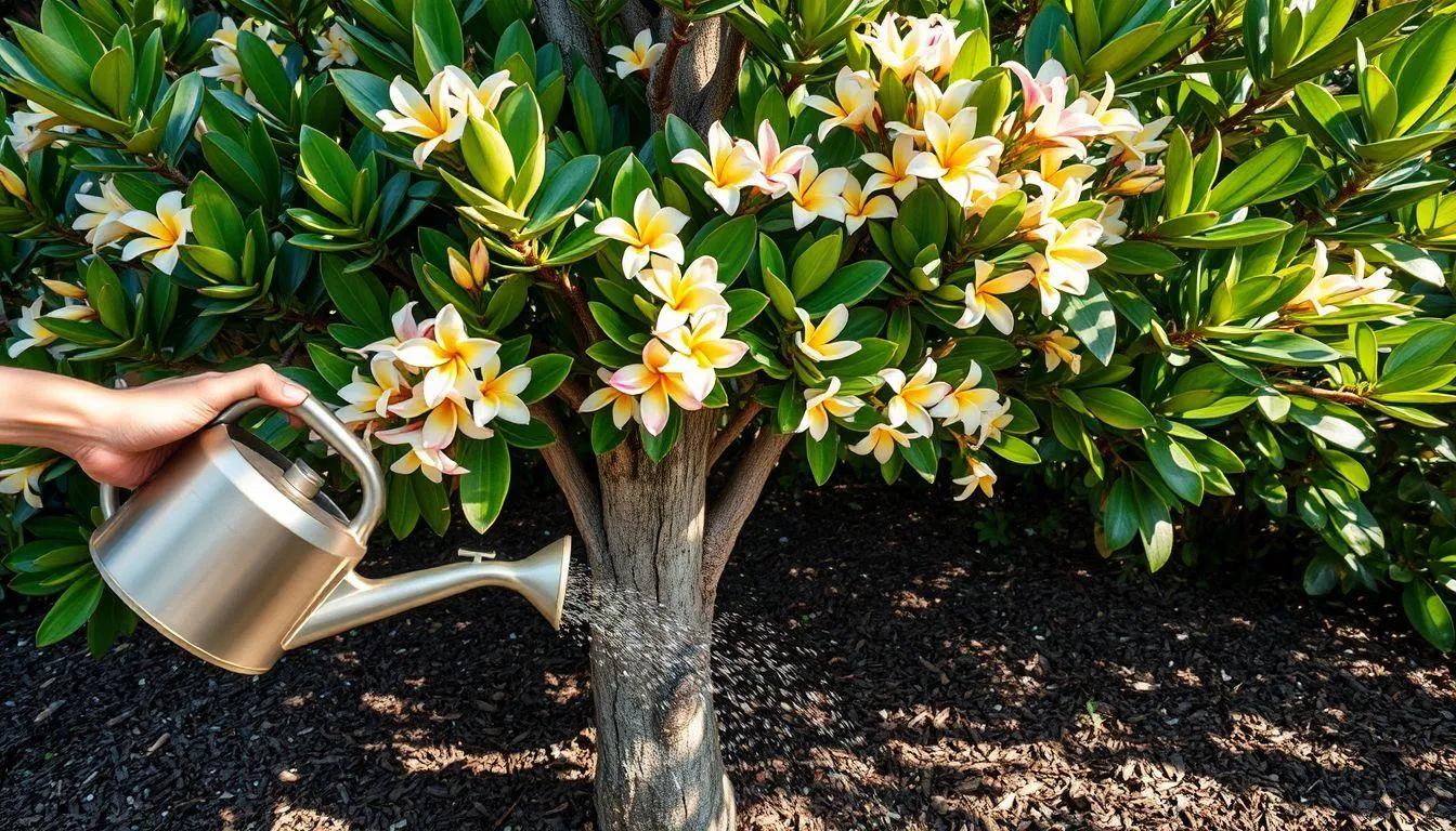 Perawatan Tanaman Kamboja (c) Ilustrasi AI