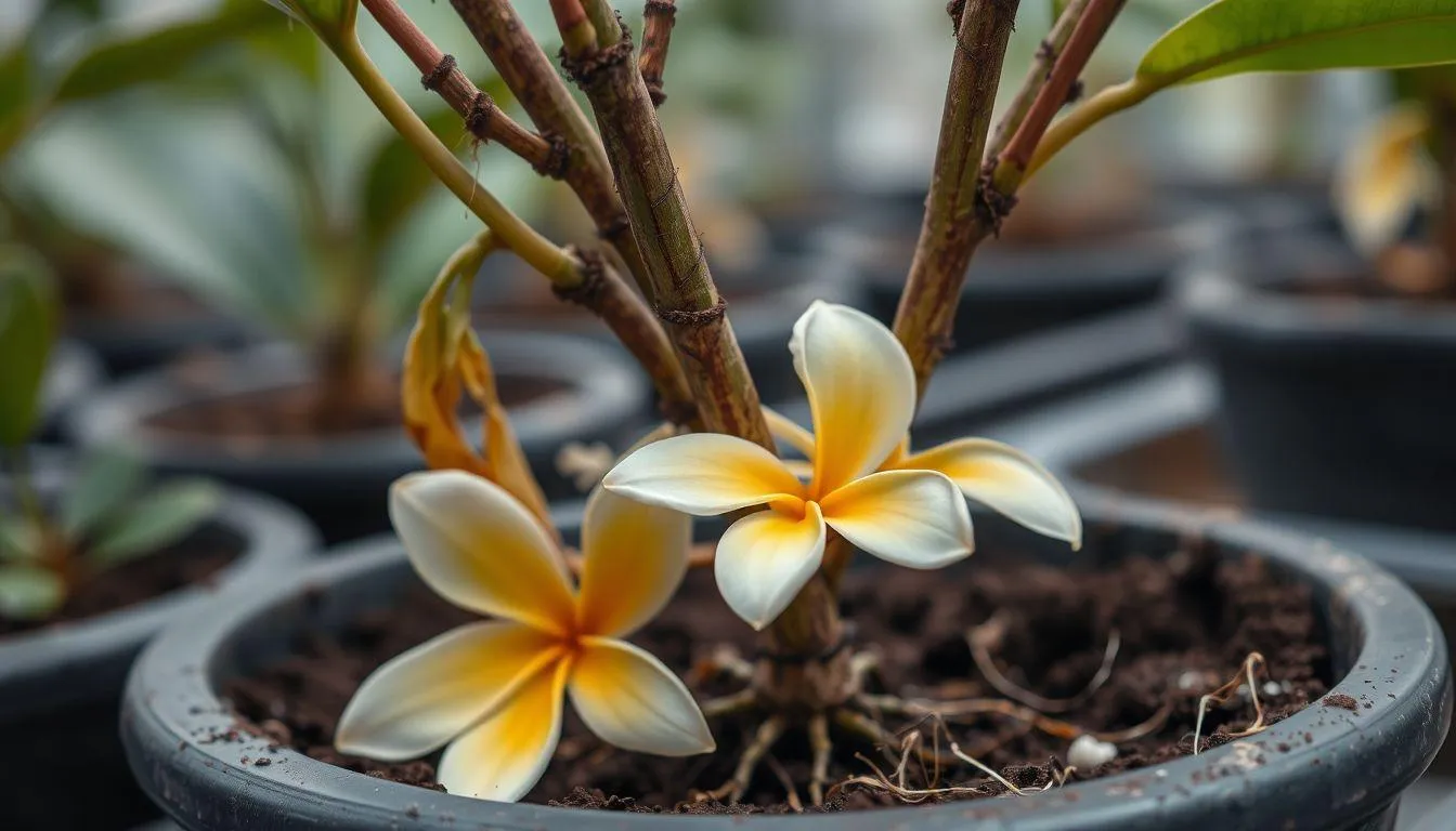 Masalah Umum dalam Budidaya Kamboja (c) Ilustrasi AI