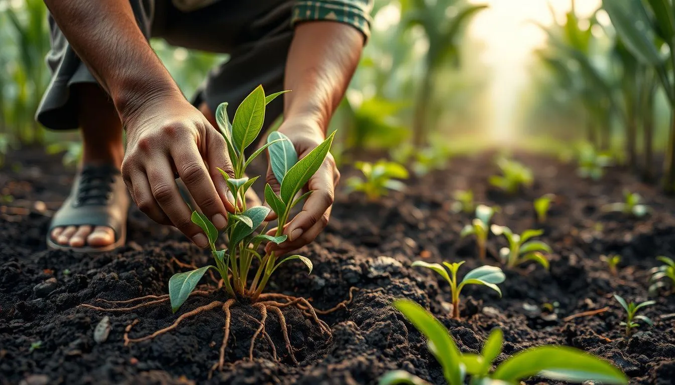 Teknik Penanaman Kapulaga yang Benar (c) Ilustrasi AI