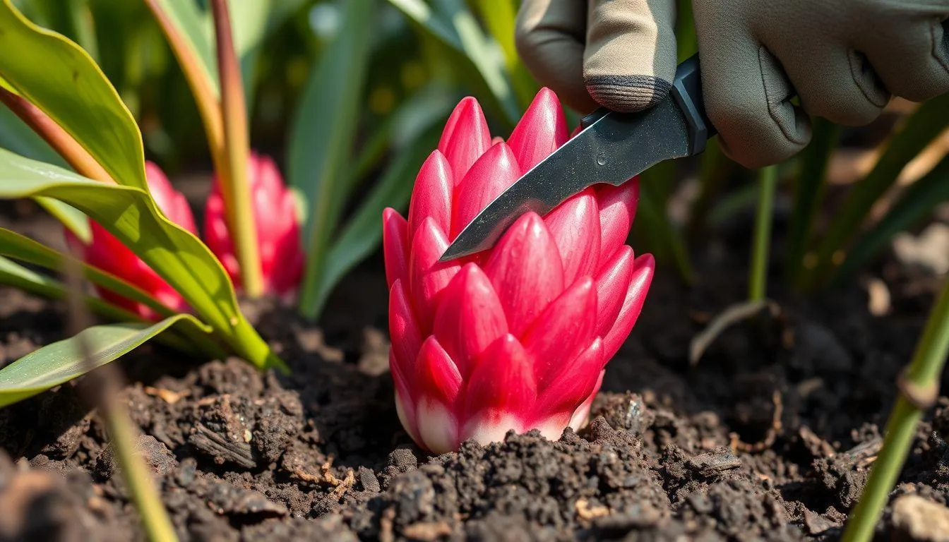 Pemanenan dan Pasca Panen Kecombrang (c) Ilustrasi AI