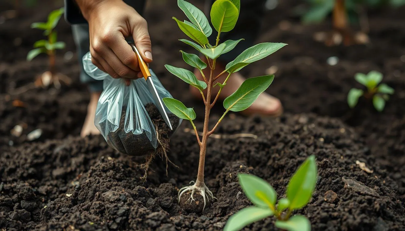 Teknik Penanaman Kelengkeng yang Tepat (c) Ilustrasi AI