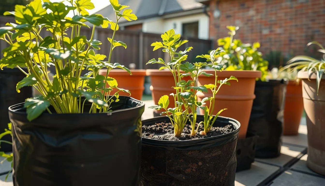 Cara Menanam Kentang di Pot dan Polybag (c) Ilustrasi AI