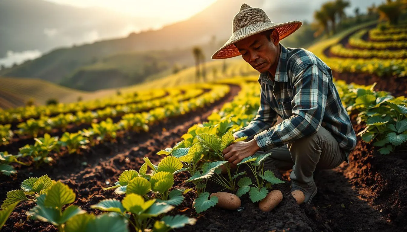 Tips Sukses Budidaya Kentang untuk Pemula (c) Ilustrasi AI