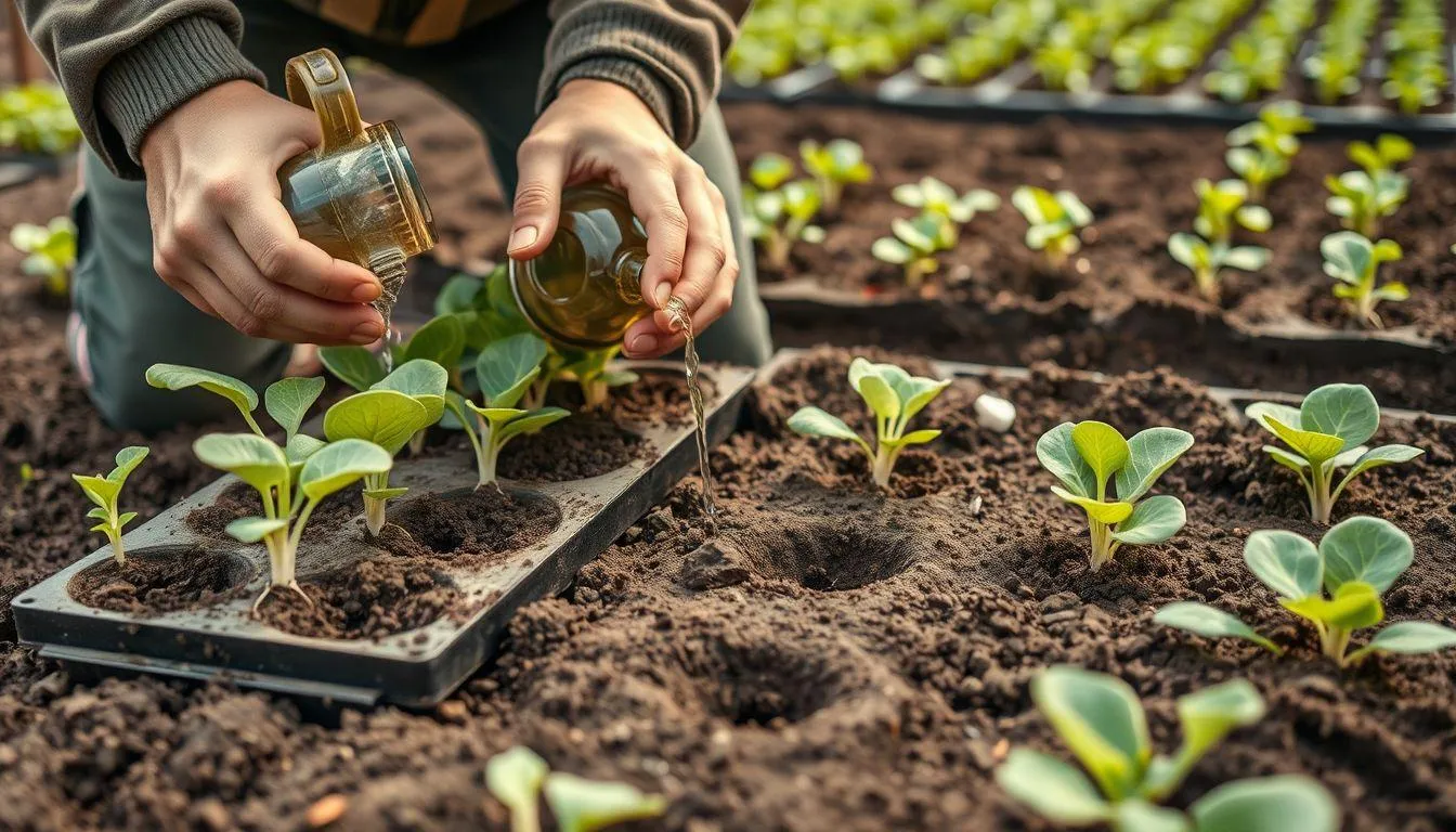 Proses Pemindahan Bibit ke Lahan Tanam (c) Ilustrasi AI