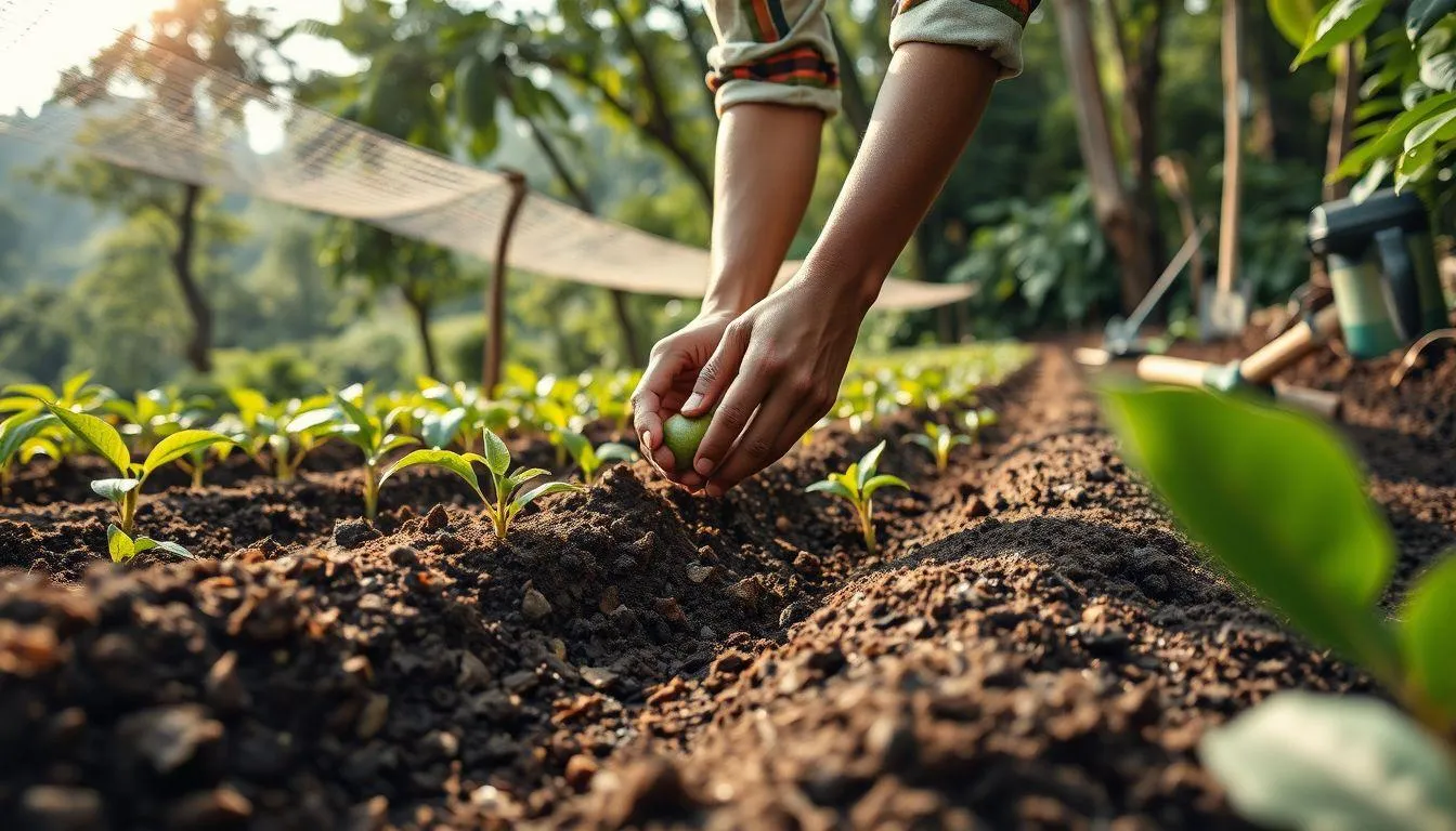 Persiapan Sebelum Menanam Kopi (c) Ilustrasi AI