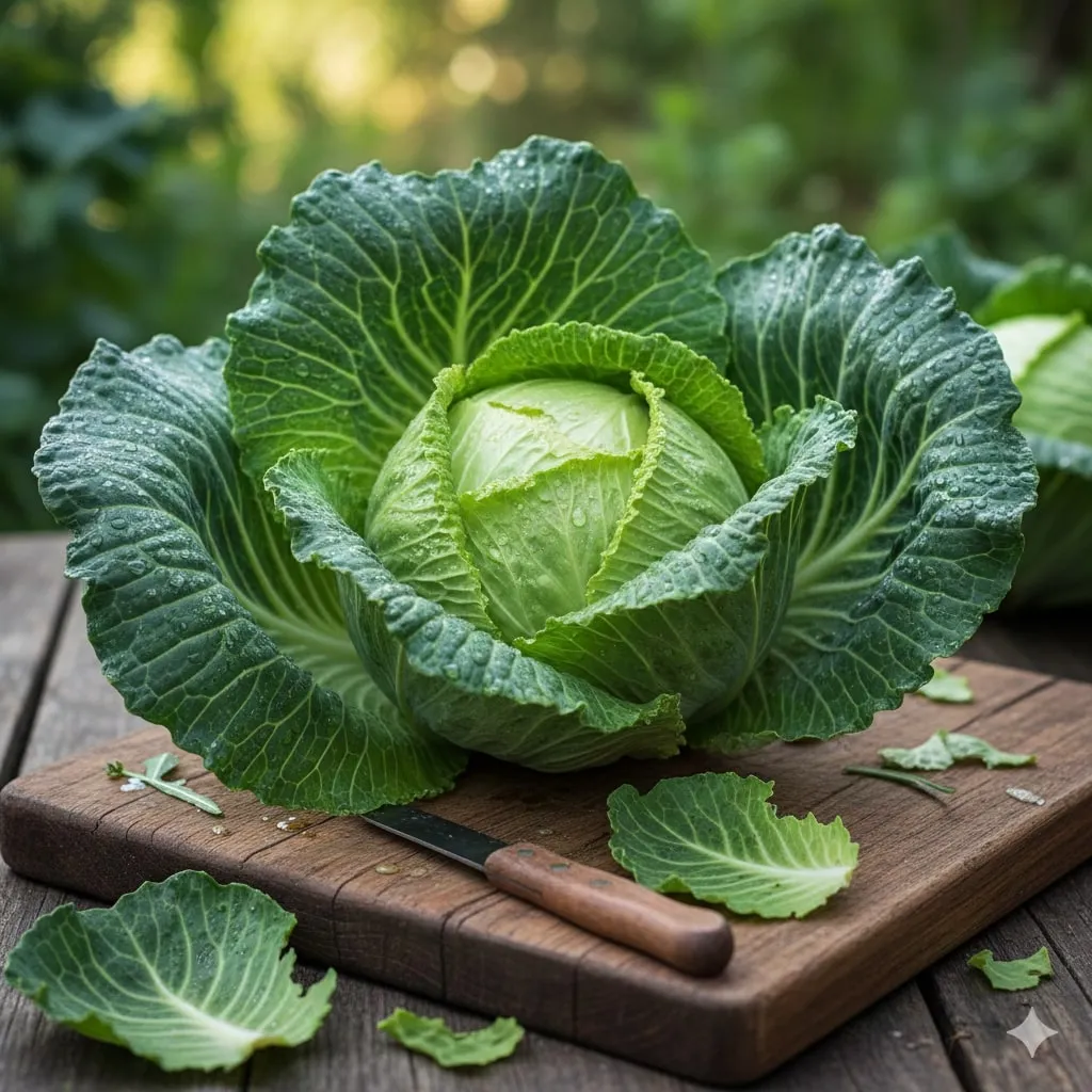 Pemanenan dan Pasca Panen Kubis (c) Ilustrasi AI