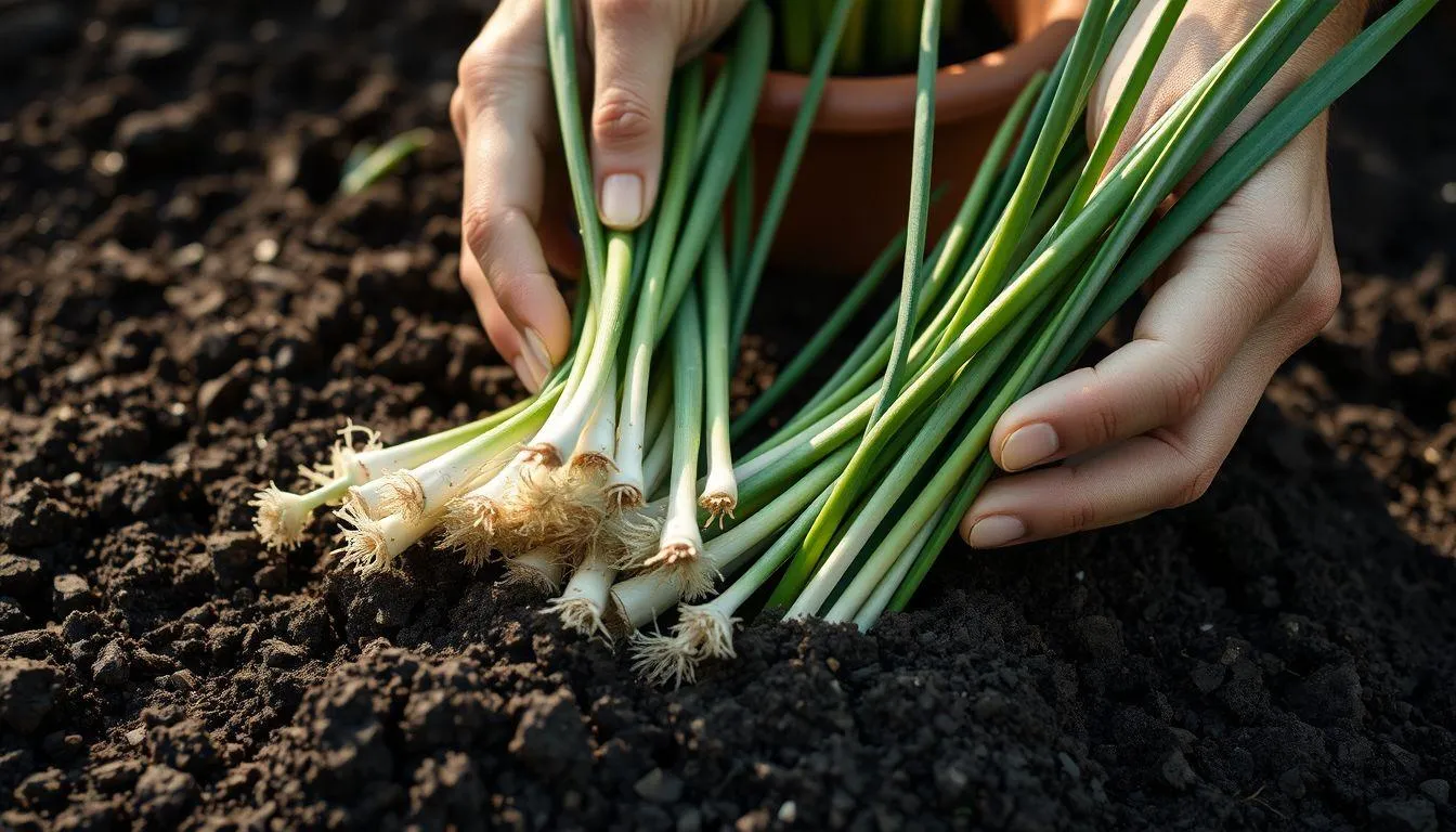 Langkah-Langkah Menanam Kucai (c) Ilustrasi AI