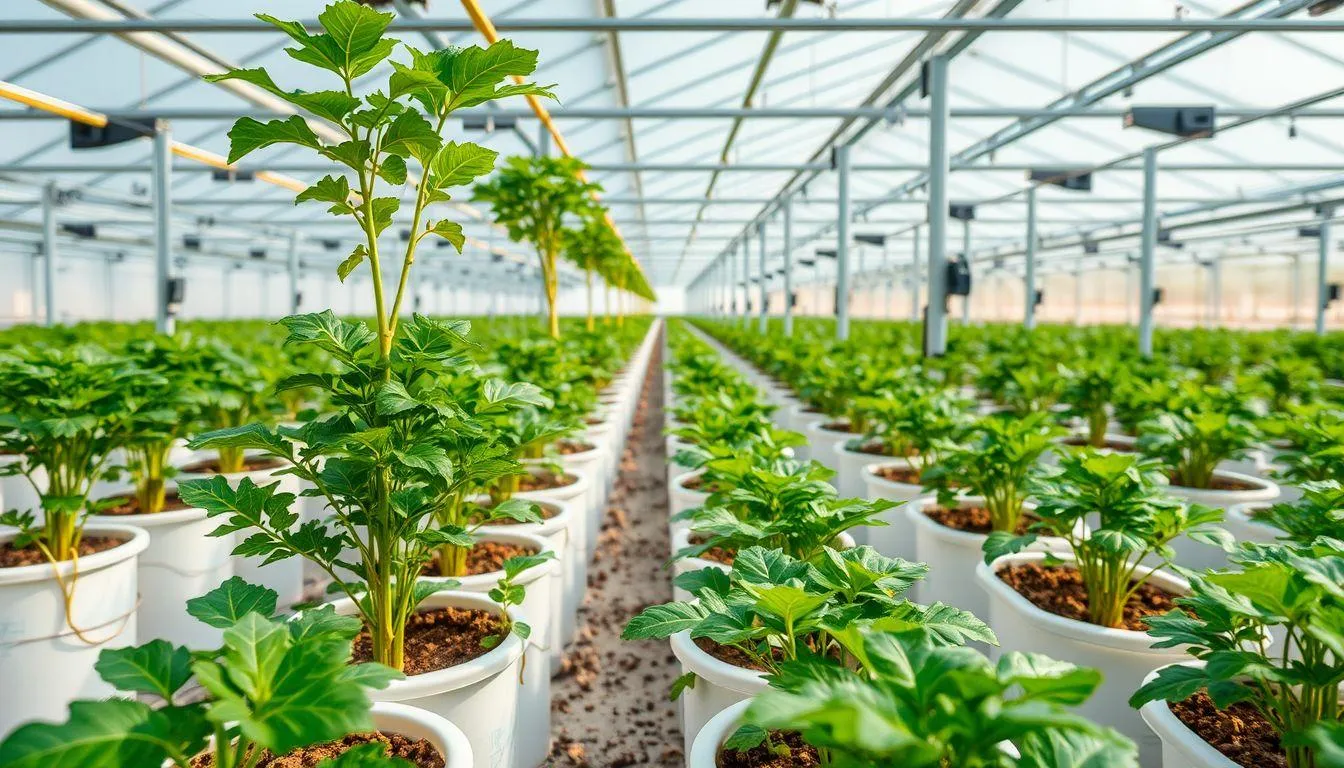 Cara Menanam Kunyit dengan Sistem Hidroponik (c) Ilustrasi AI