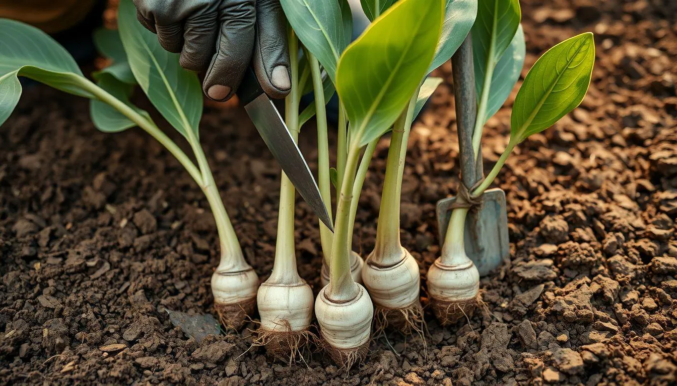 Cara Menanam Laos dari Batang atau Tunas (c) Ilustrasi AI