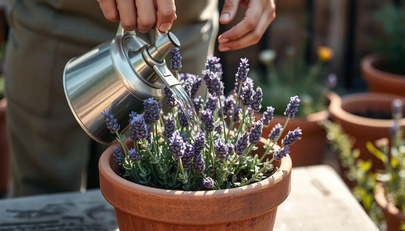 Perawatan dan Pemeliharaan Tanaman Lavender (c) Ilustrasi AI
