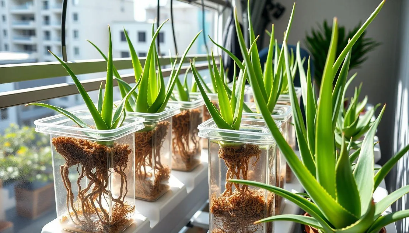 Cara Menanam Lidah Buaya dengan Metode Hidroponik (c) Ilustrasi AI