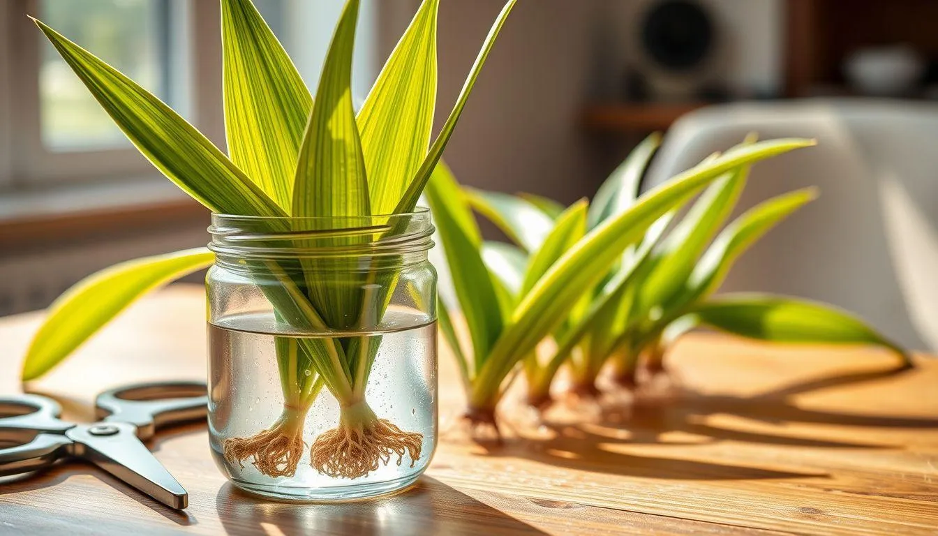 Cara Menanam Lidah Mertua dengan Stek Daun (c) Ilustrasi AI