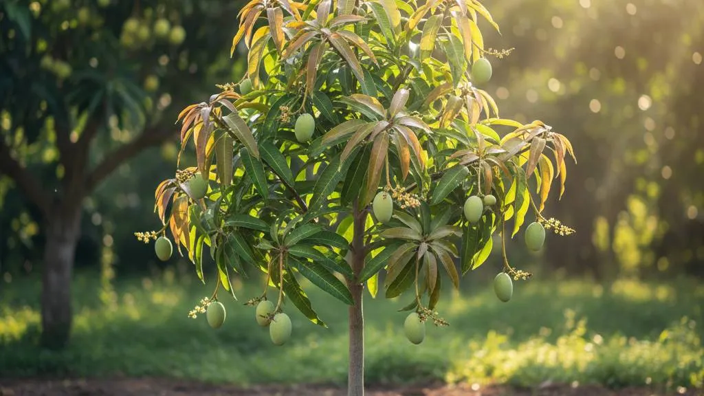 Syarat Tumbuh Optimal Pohon Mangga (c) Ilustrasi AI