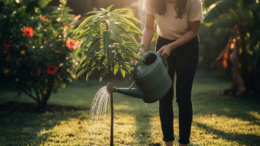 Perawatan dan Pemeliharaan Pohon Mangga (c) Ilustrasi AI