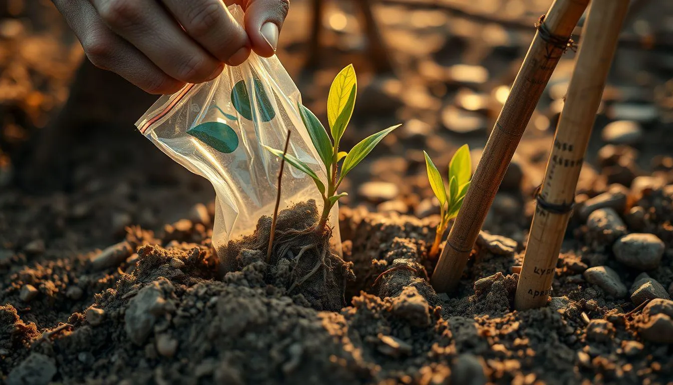 Proses Penanaman dan Perawatan Mangrove (c) Ilustrasi AI