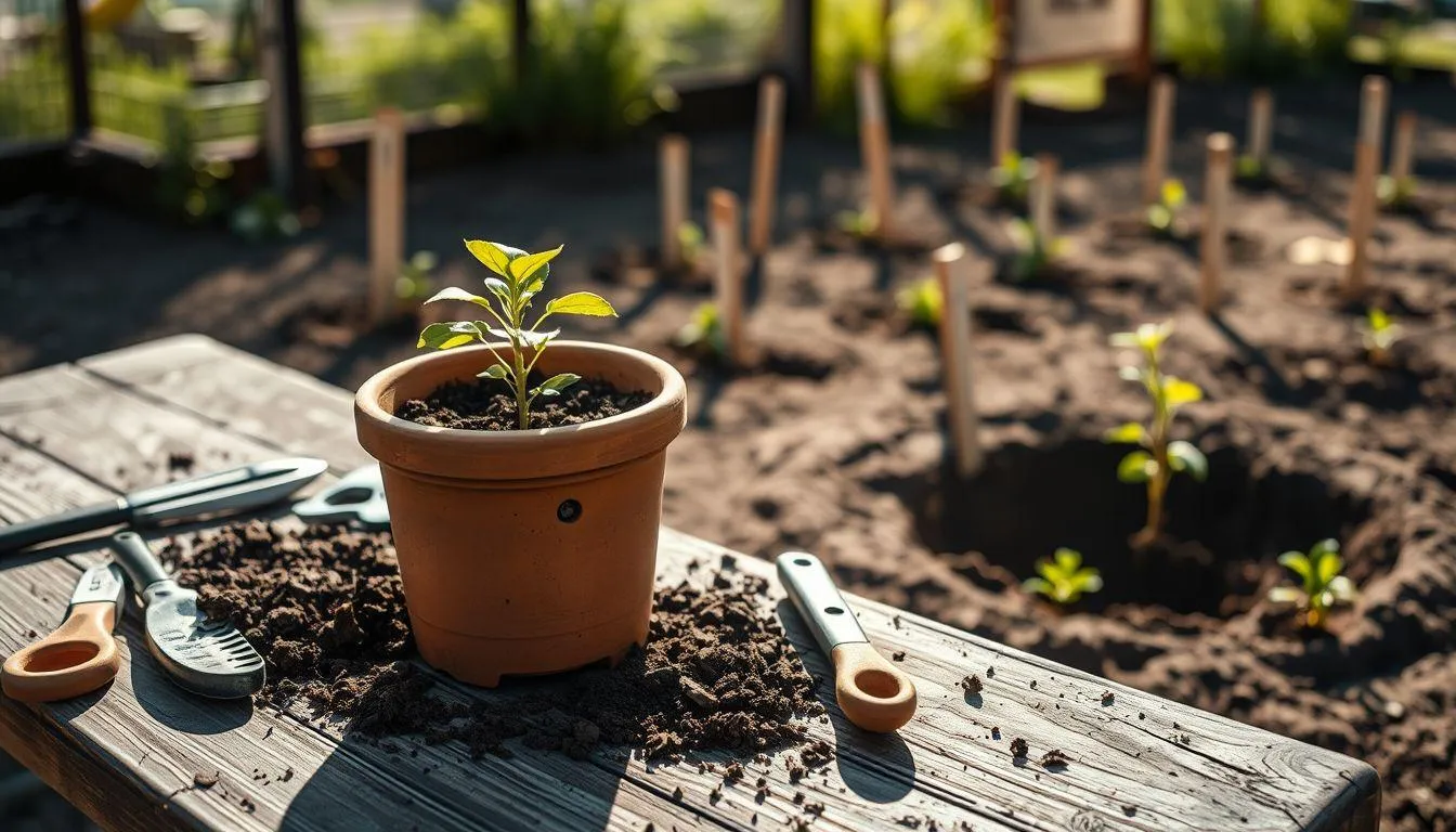 Langkah-Langkah Menanam Melati di Pot atau Lahan (c) Ilustrasi AI