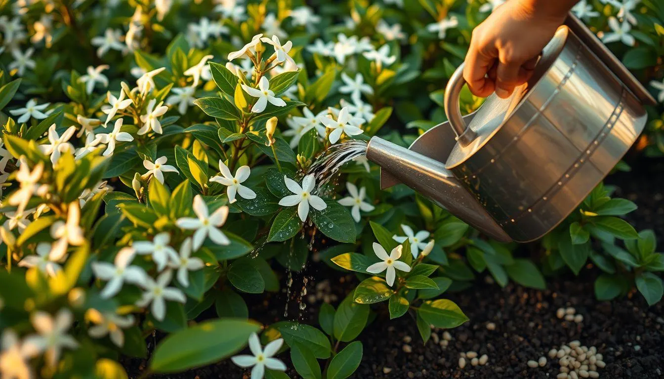 Perawatan Rutin Tanaman Melati (c) Ilustrasi AI