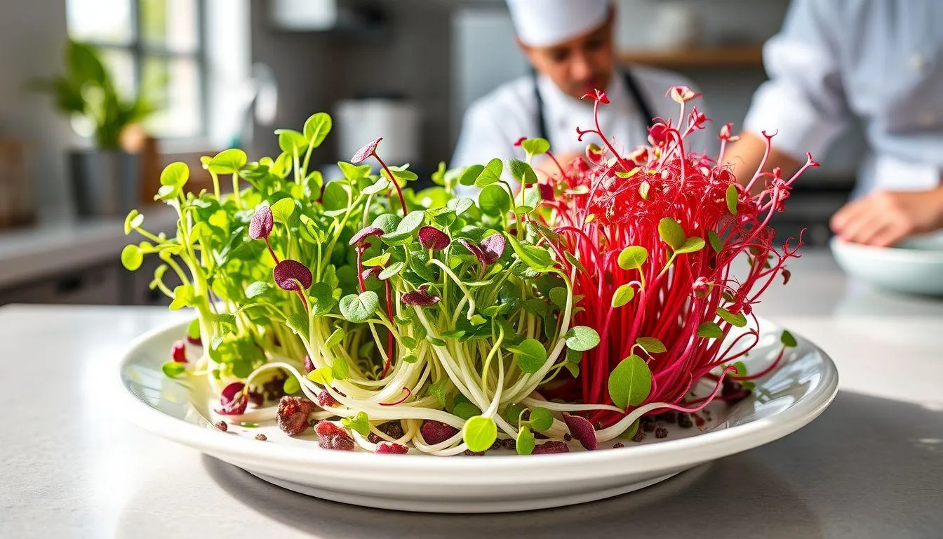 Pemanfaatan dan Konsumsi Microgreen (c) Ilustrasi AI