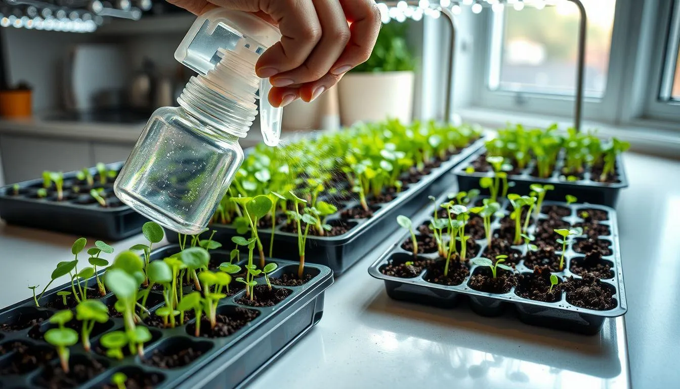 3. Cara Merawat dan Memanen Microgreens dengan Tepat (c) Ilustrasi AI