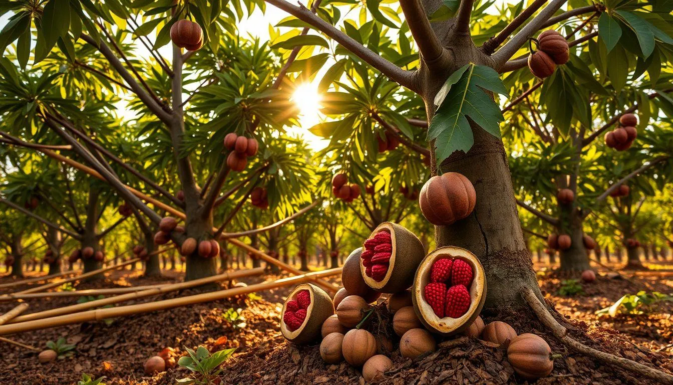 Masa Panen dan Produktivitas Tanaman Pala (c) Ilustrasi AI