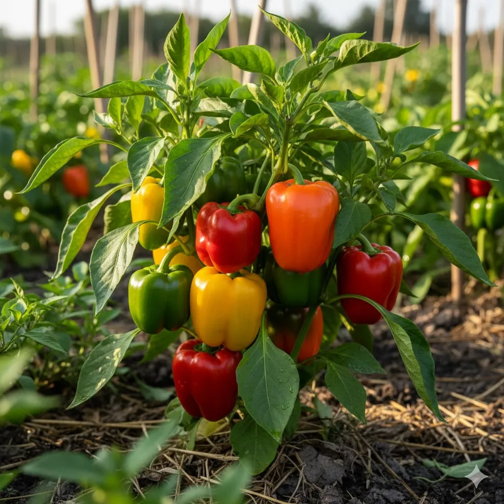 Masa Panen dan Pasca Panen Paprika (c) Ilustrasi AI