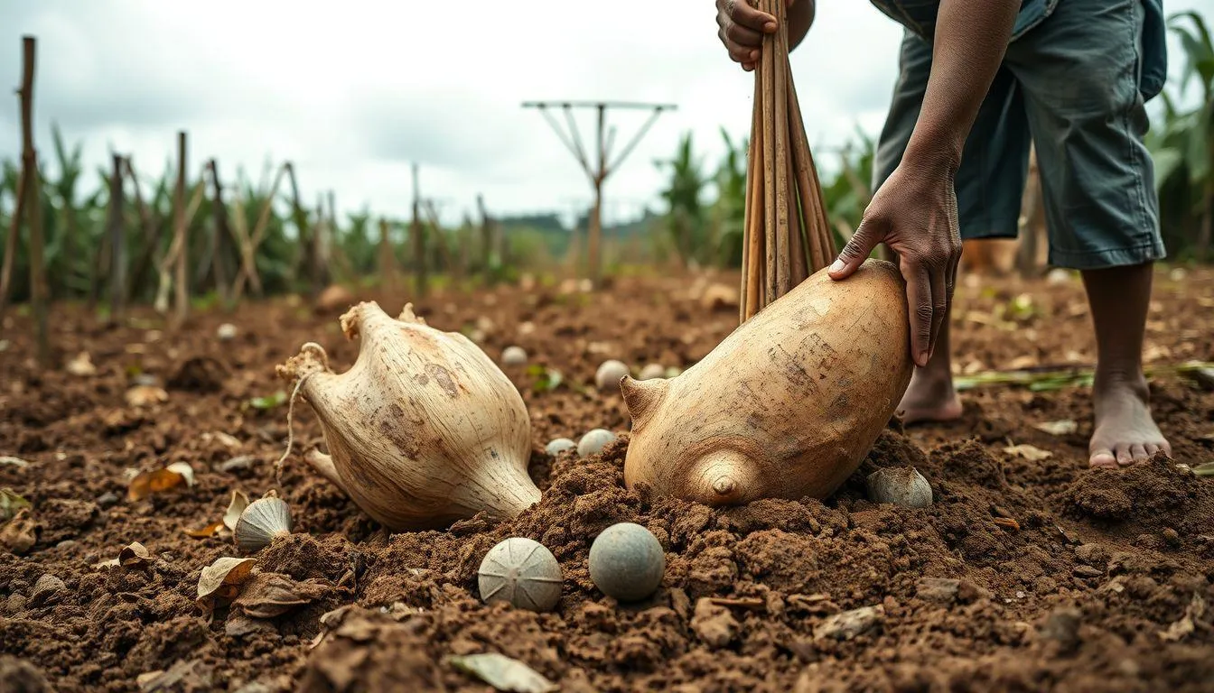 Waktu Panen dan Pasca Panen Porang (c) Ilustrasi AI