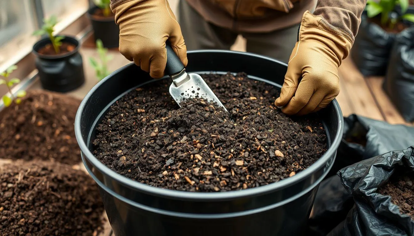 Persiapan Media Tanam untuk Pucuk Merah (c) Ilustrasi AI