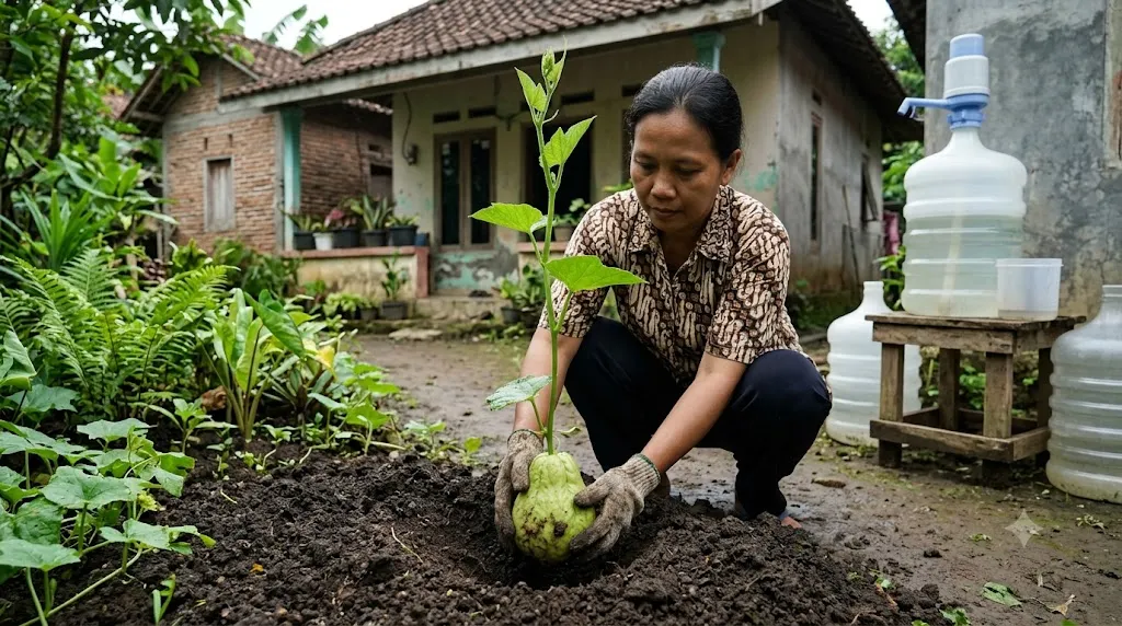 Teknik Penanaman yang Tepat Sasaran (AI Generated)