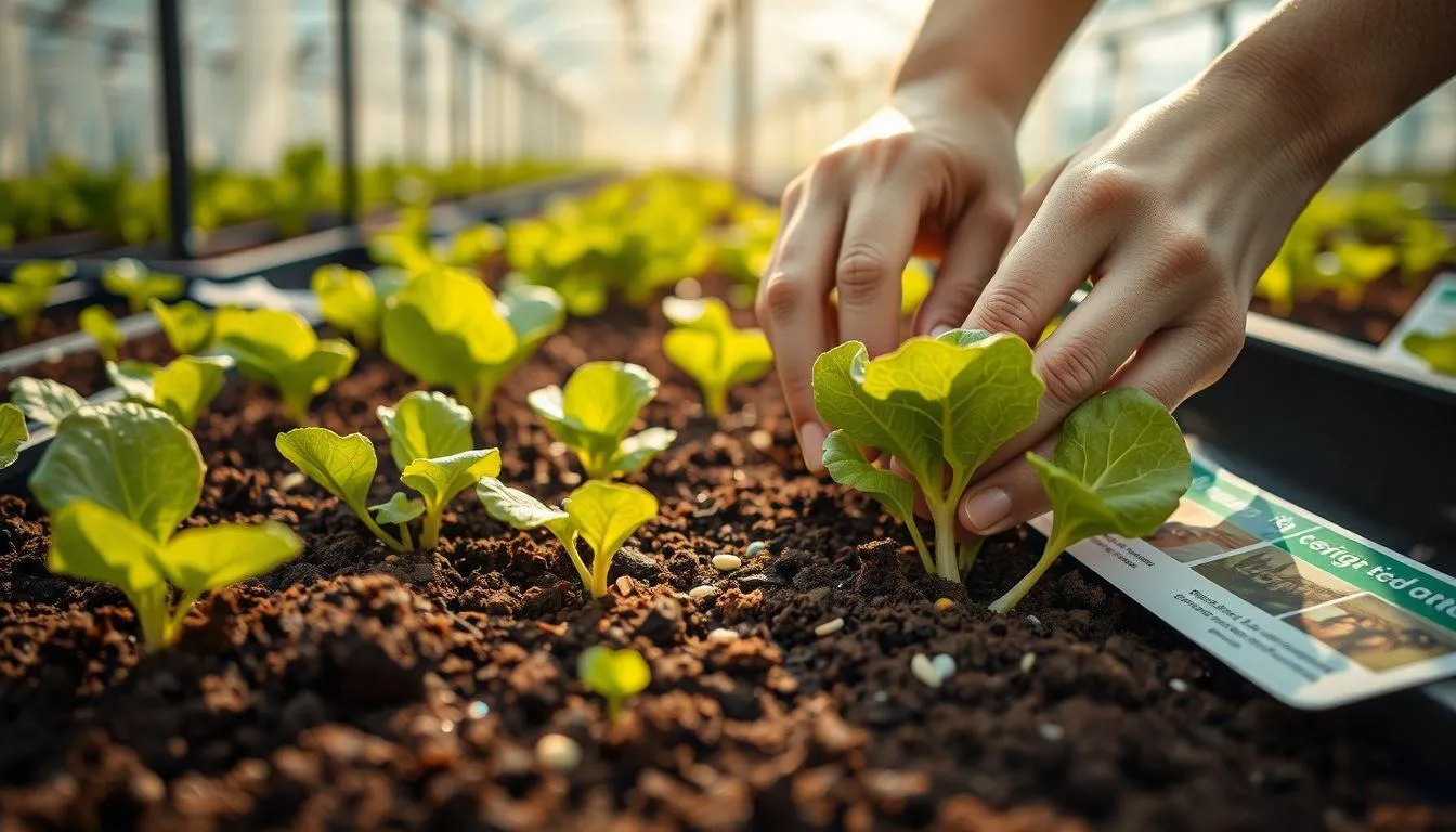 Cara Menanam Selada dari Biji (c) Ilustrasi AI