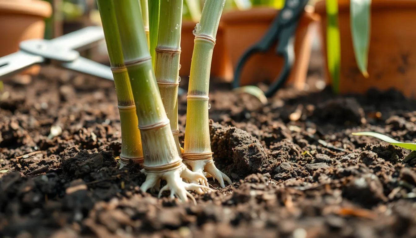 Pengertian Menanam Serai dari Batang Tanpa Akar (c) Ilustrasi AI