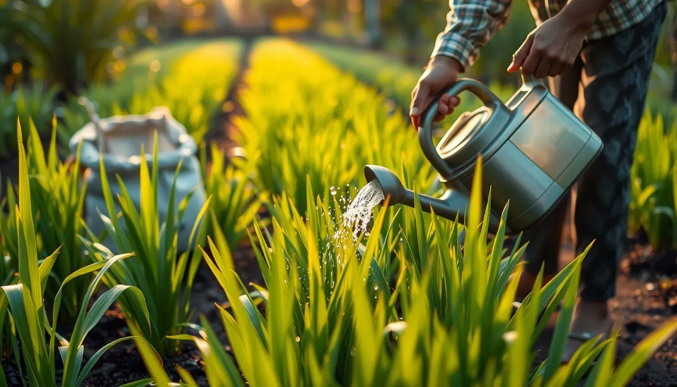 Perawatan Serai Setelah Tanam (c) Ilustrasi AI