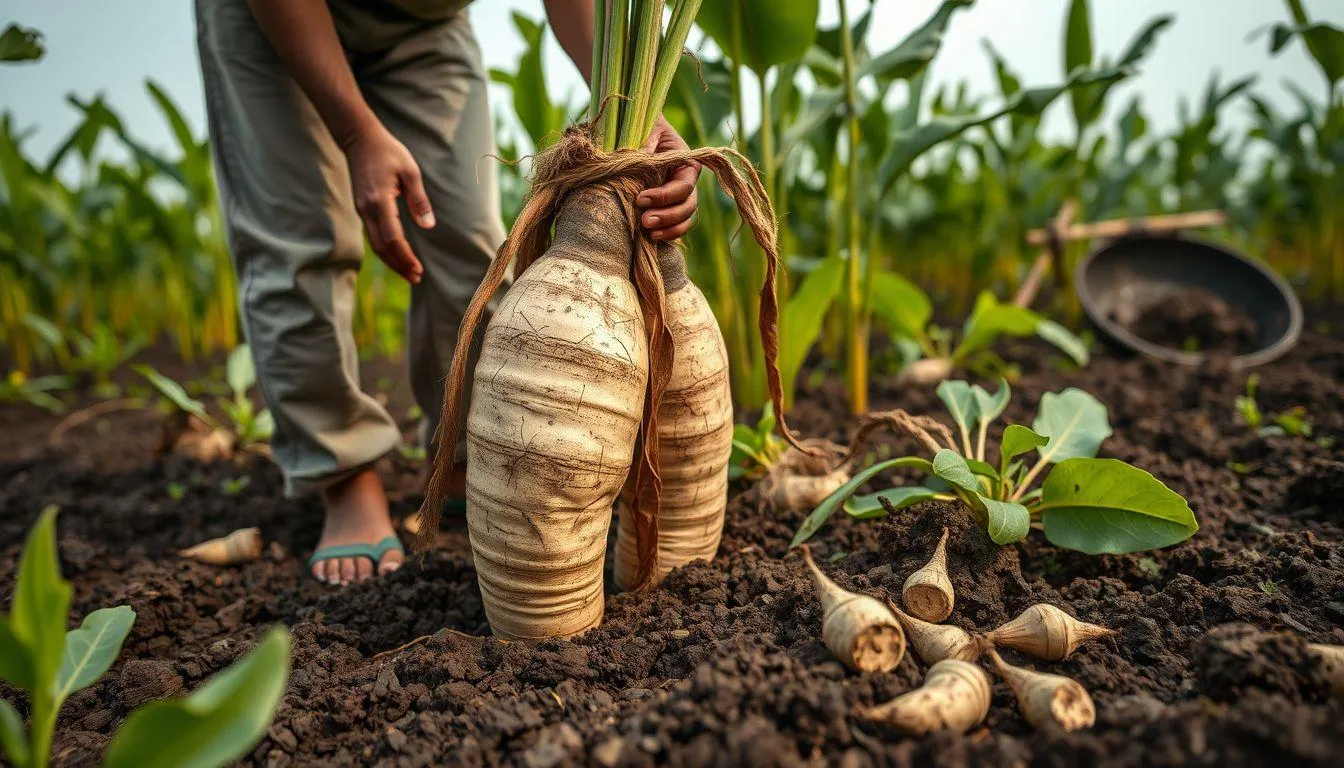 FAQ - Pertanyaan Umum Seputar Cara Menanam Singkong (c) Ilustrasi AI