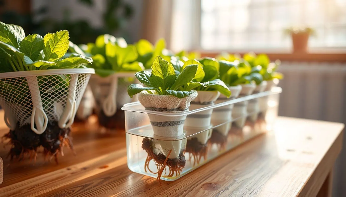 Sistem Hidroponik yang Cocok untuk Pemula (c) Ilustrasi AI