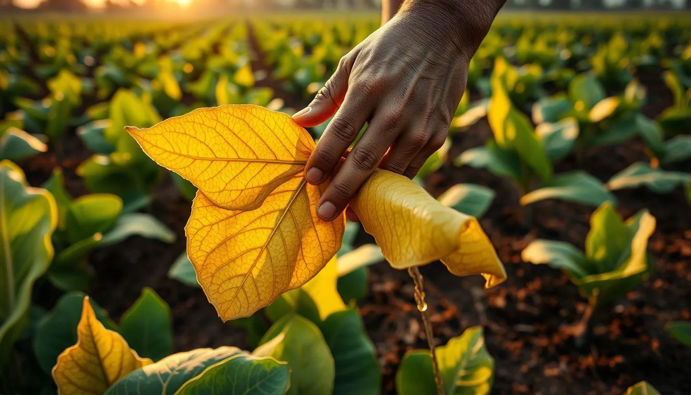 Panen dan Pasca Panen Tembakau (c) Ilustrasi AI