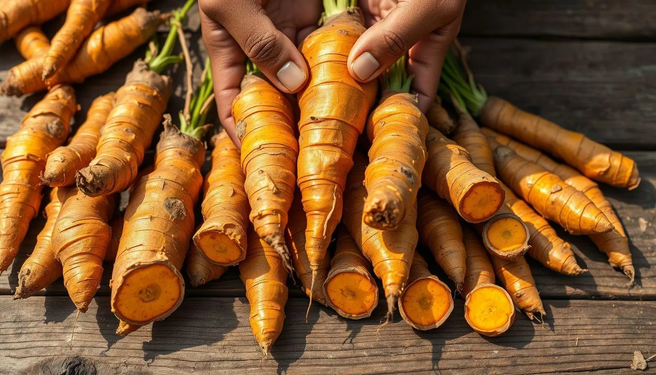 Pemilihan dan Penyiapan Bibit Temulawak (c) Ilustrasi AI