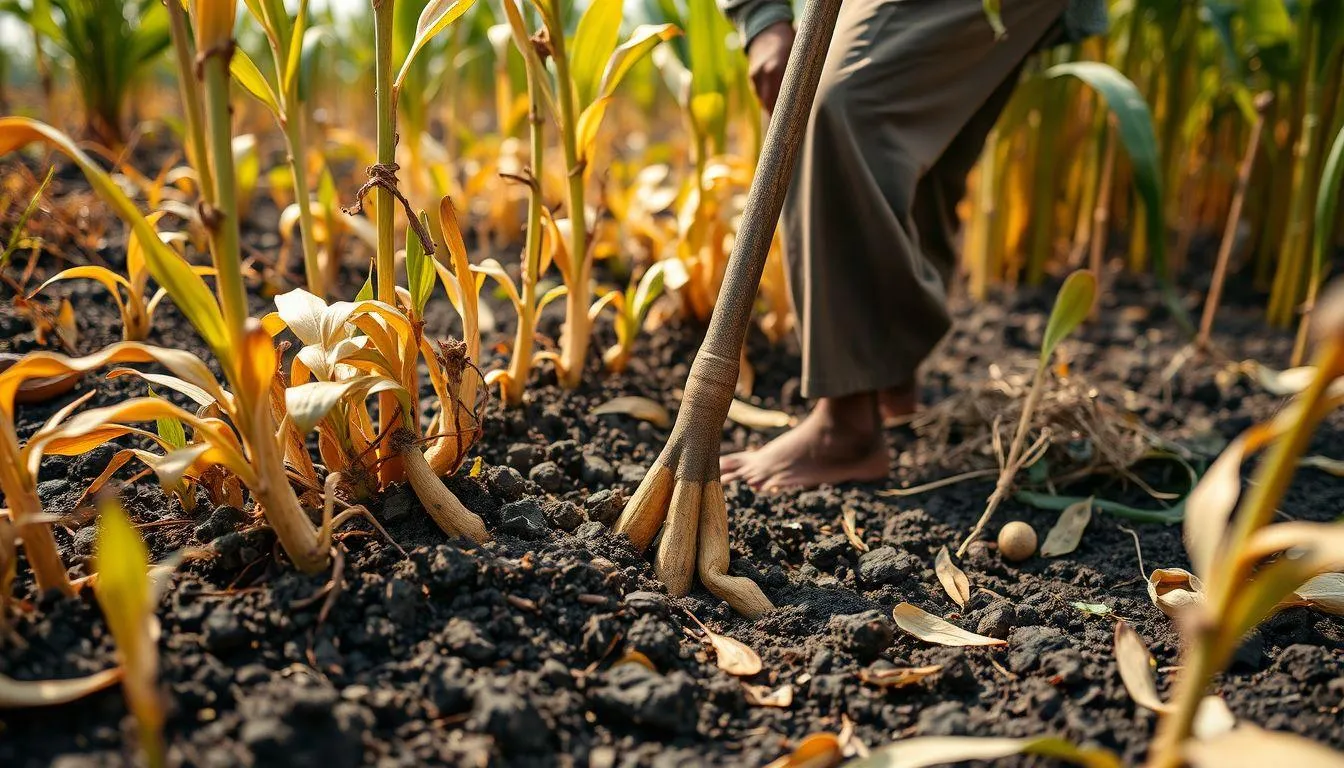 Pemanenan dan Pasca Panen Temulawak (c) Ilustrasi AI