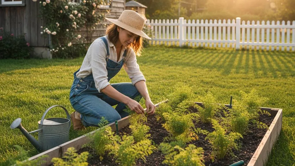 Tips Perawatan dan Pemecahan Masalah Budidaya Wortel (c) Ilustrasi AI