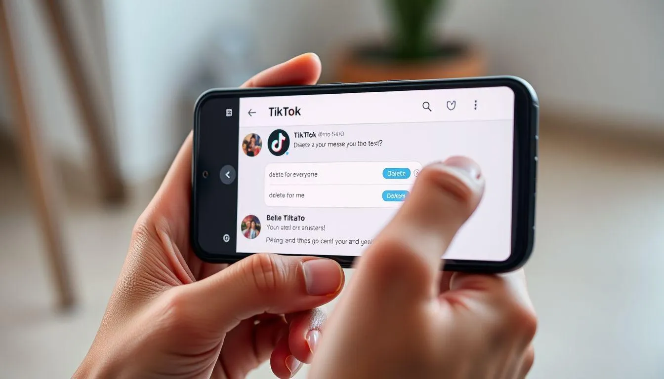 Pengertian dan Fungsi Fitur Menarik Pesan di TikTok (c) Ilustrasi AI